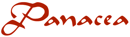 Panacea text logo